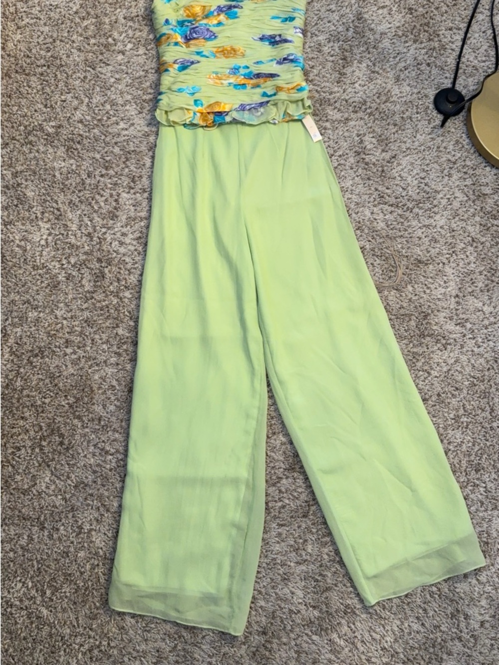 Issue New York Silk Pantsuit - 2 NWT